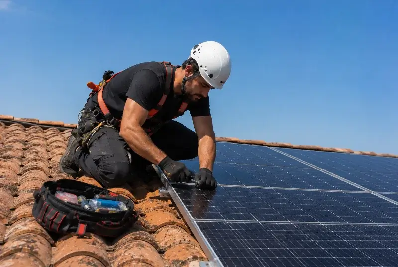 Maintenance et monitoring de panneaux solaires à Sucé-sur-Erdre