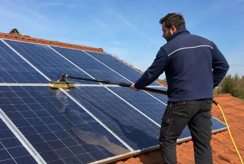 Nettoyage et entretien de panneaux solaires à Sucé-sur-Erdre